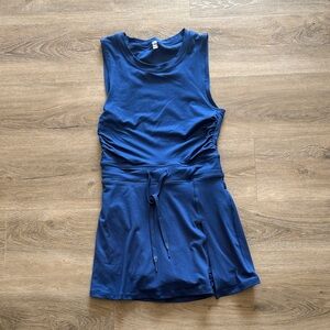 FP Movement by Free People Blue Backless Tennis Dress